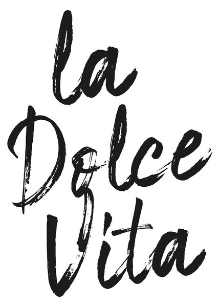 Illusztráció La dolce vita, Finlay & Noa, (30 x 40 cm)