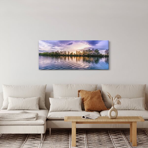 Tó képe (120x50 cm)
