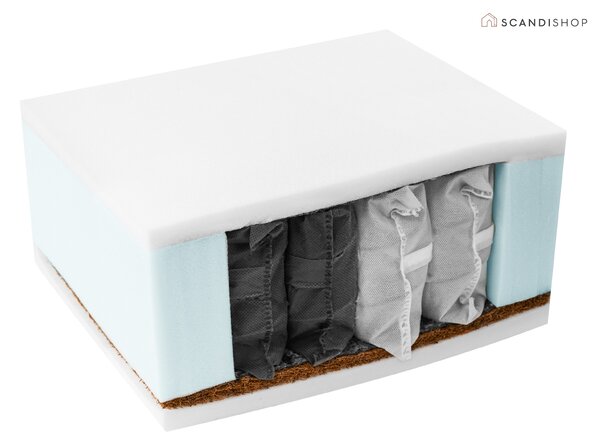 Kókuszmatrac COCO MAXI 20 cm 90 x 200 cm Matracvédő: Matracvédő nélkül
