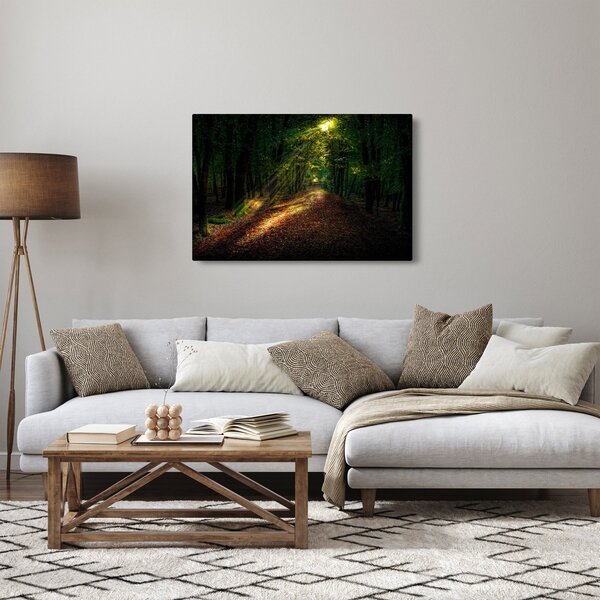 Erdei út képe (90x60 cm)