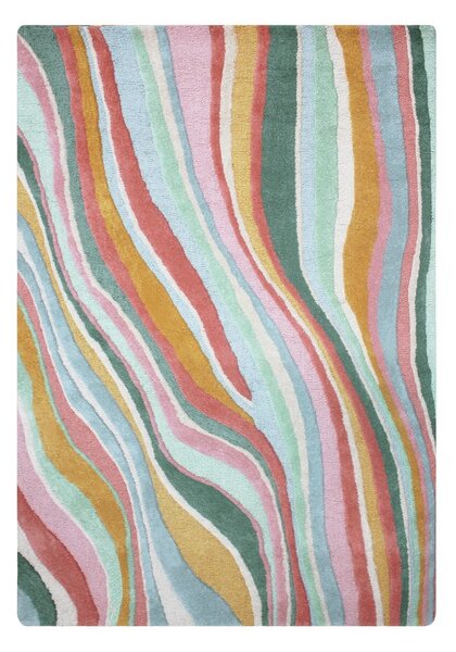 Kézi szövésű gyapjú szőnyeg 160x230 cm Abstract Flow – Flair Rugs