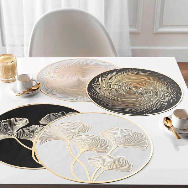Műanyag tányéralátét ø 38 cm Spirale – douceur d'intérieur