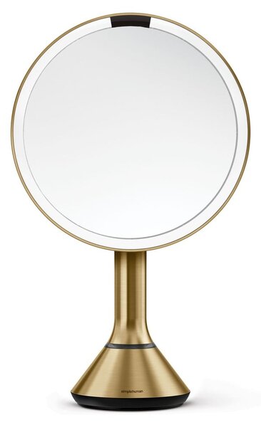 Kozmetikai tükör világítással-nagyítós (ötszörös) ø 20 cm Sensor – simplehuman