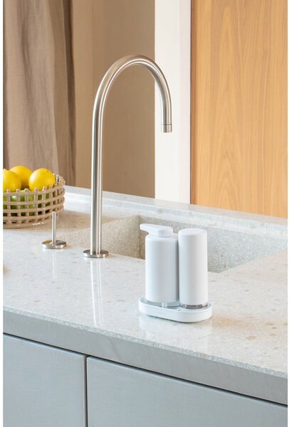 Fehér műanyag mosogatóeszköz tartó SinkStyle – Brabantia