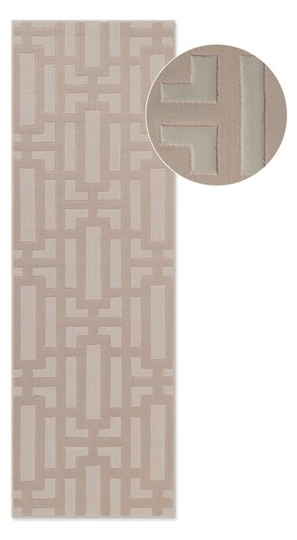 Bézs futószőnyeg 80x240 cm Perles Onyx – Elle Decoration