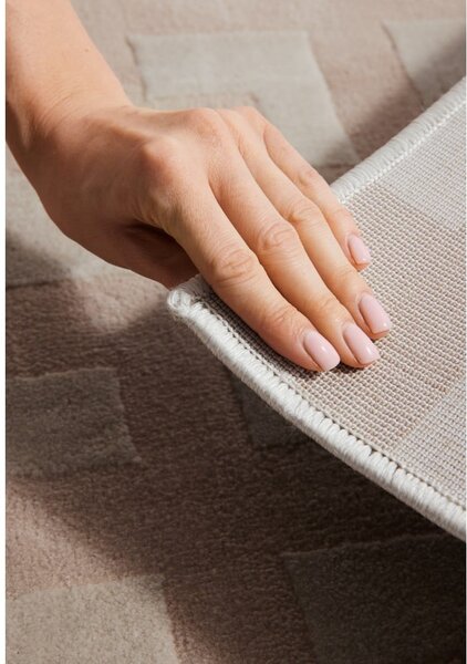 Bézs futószőnyeg 80x240 cm Perles Onyx – Elle Decoration