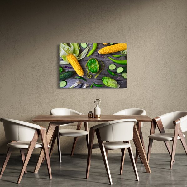 Zöldség képe (90x60 cm)