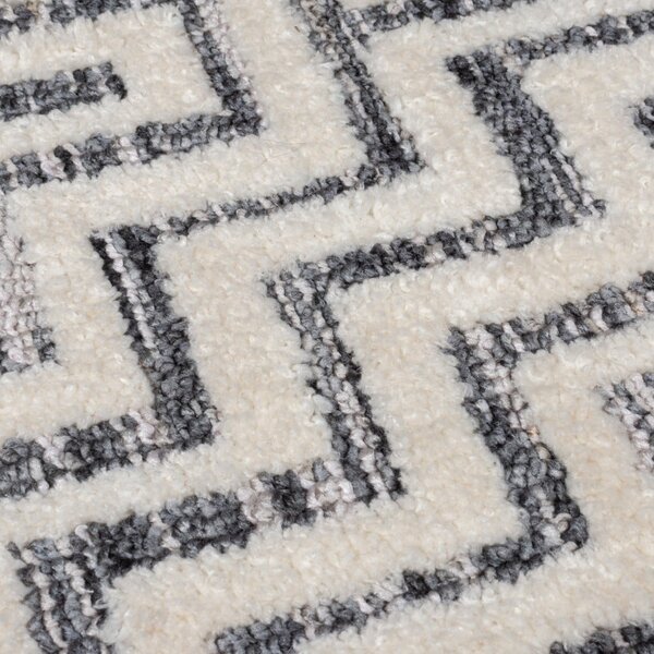 Szürke futószőnyeg 80x300 cm Rhett – Flair Rugs