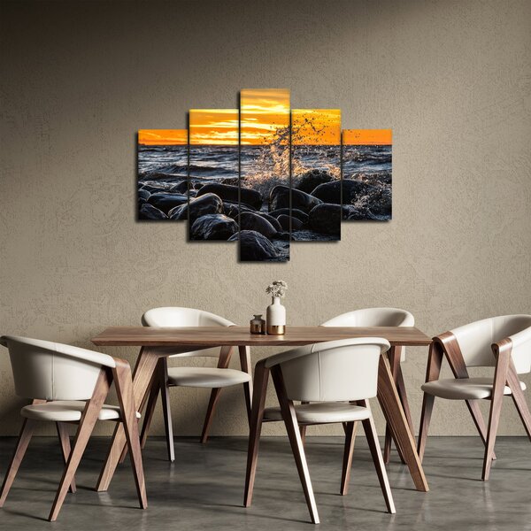A tenger hullámai képe (150x105 cm)
