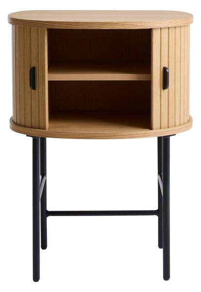 Natúr színű éjjeliszekrény Nola – Unique Furniture