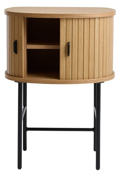 Natúr színű éjjeliszekrény Nola – Unique Furniture