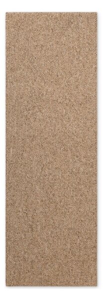 Világosbarna mosható futószőnyeg 80x240 cm Rocco Caramel – Elle Decoration