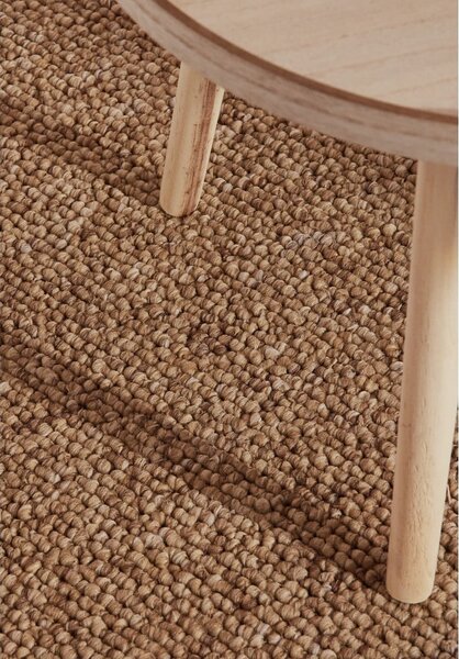 Világosbarna mosható futószőnyeg 80x240 cm Rocco Caramel – Elle Decoration