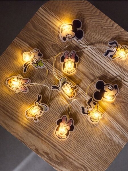 Sinsay - LED fényfüzér Mickey Mouse - többszínű