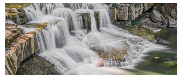 Vízesés képe (120x50 cm)
