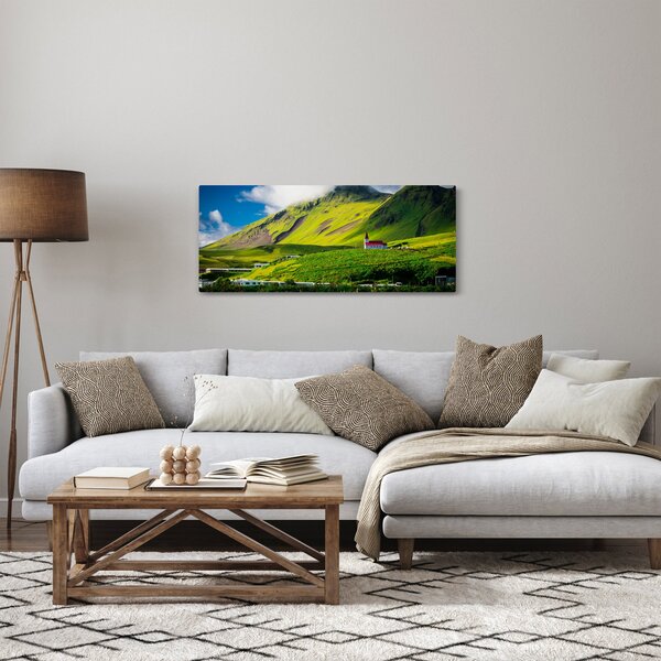 Hegyvidék képe (120x50 cm)