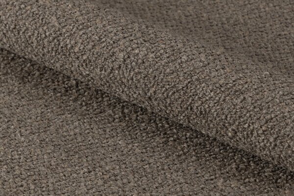 MAZZONI EXPORT ALMO Barna Taupe (Monza 40 szövet)/lakkozott tölgyfa váz - RETRO BOUCLÉ FA SZÉK NAPPALIBA ÉTKEZŐBE KONYHÁBA