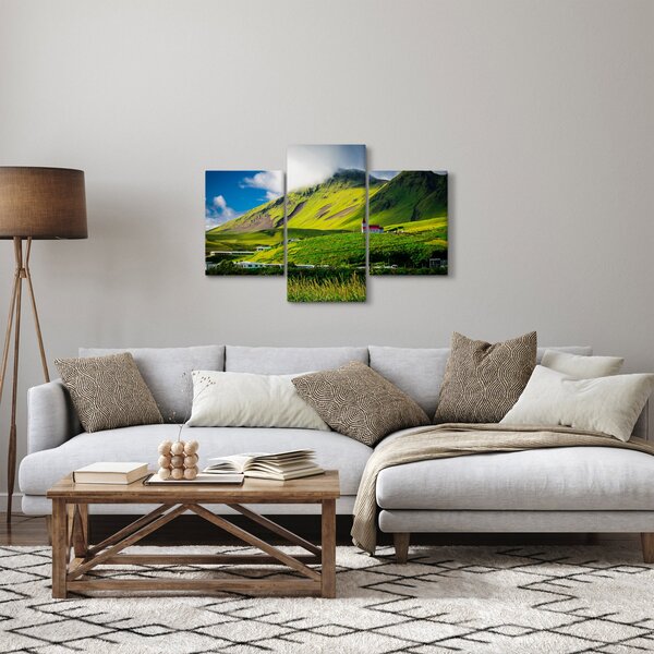 Hegyvidék képe (90x60 cm)