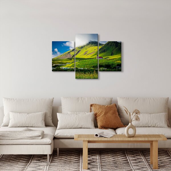 Hegyvidék képe (90x60 cm)