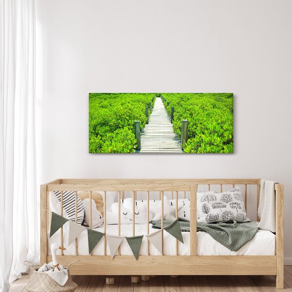 Kép - fa járda (120x50 cm)
