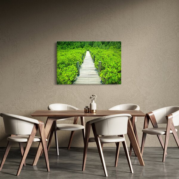 Kép - fa járda (90x60 cm)