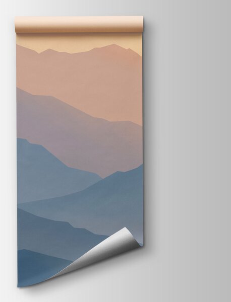 Fotótapéta Hegyek és egy tó alkotta táj, Természet fotótapéta, Népszerű fotótapéta, t01042 - Tapeko.hu