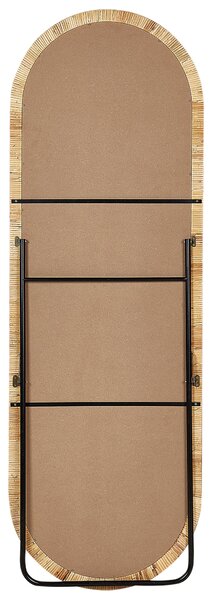 Állótükör MONTOT 150 cm Rattan Természetes
