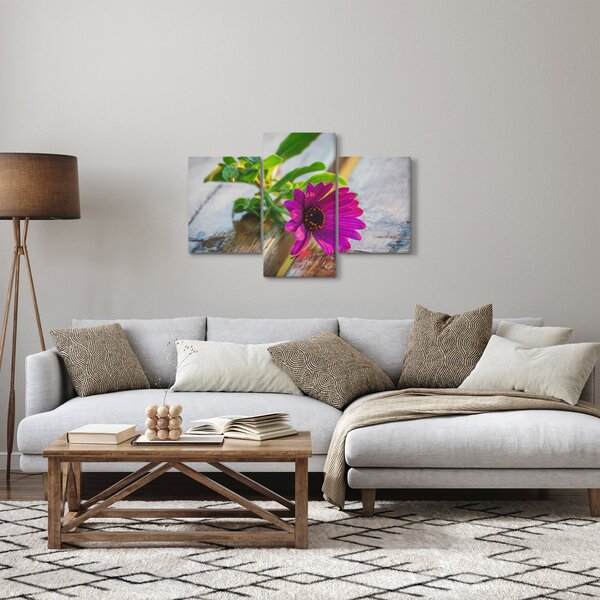 Vágott virágok képe (90x60 cm)