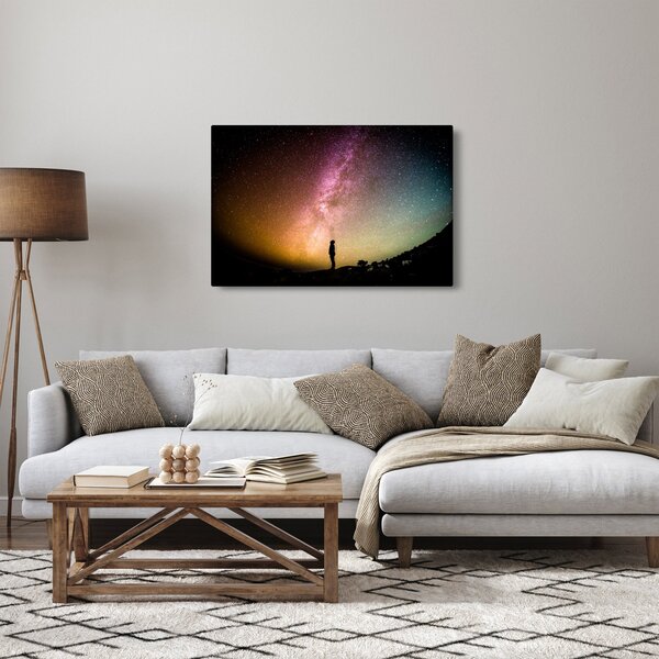 Kép - égbolt tele csillagokkal (90x60 cm)