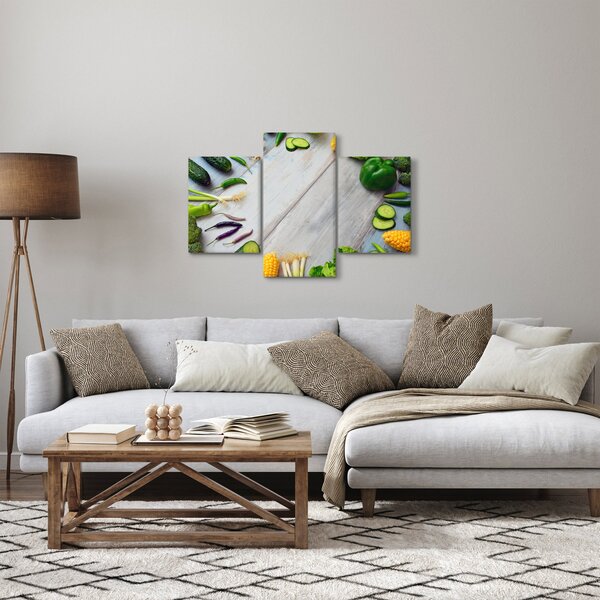 Zöldség képe (90x60 cm)
