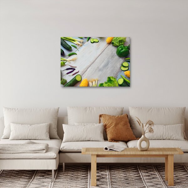 Zöldség képe (70x50 cm)