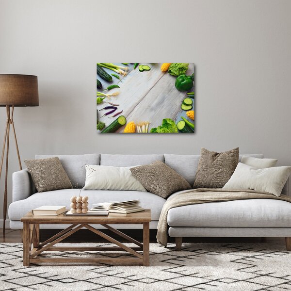 Zöldség képe (70x50 cm)