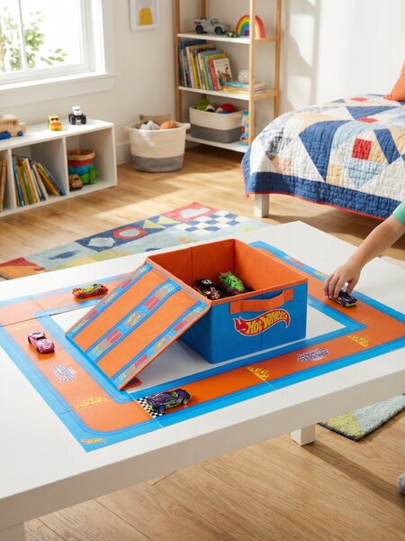 Sinsay - Tárolódoboz Hot Wheels - többszínű