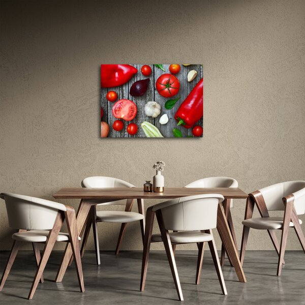 Zöldség képe (70x50 cm)