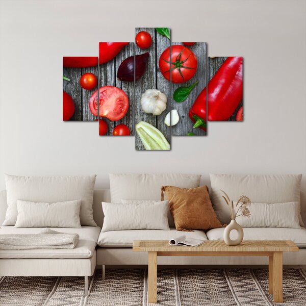 Zöldség képe (150x105 cm)