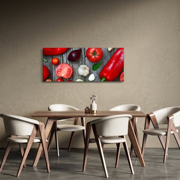 Zöldség képe (120x50 cm)