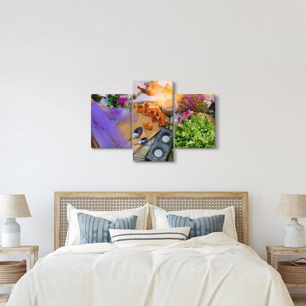 Kép - nyári piknik (90x60 cm)