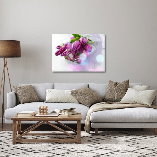 Kép - csokor tulipán (70x50 cm)