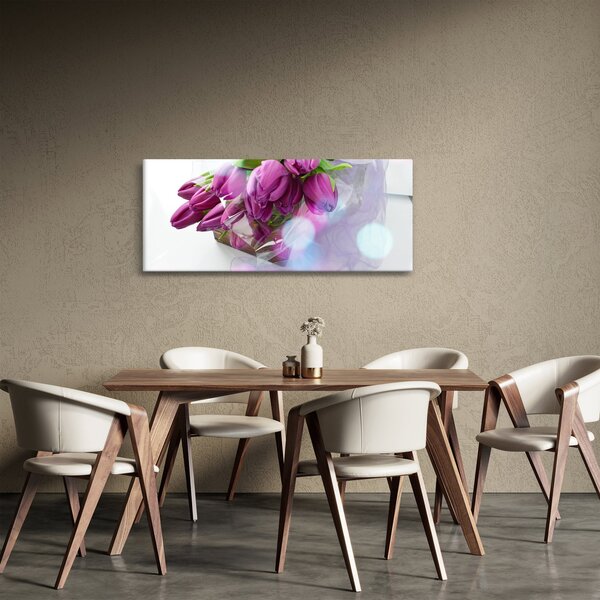 Kép - csokor tulipán (120x50 cm)