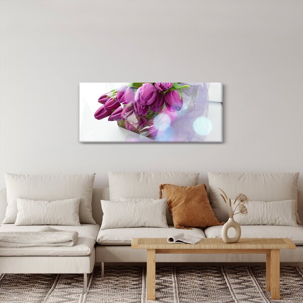 Kép - csokor tulipán (120x50 cm)