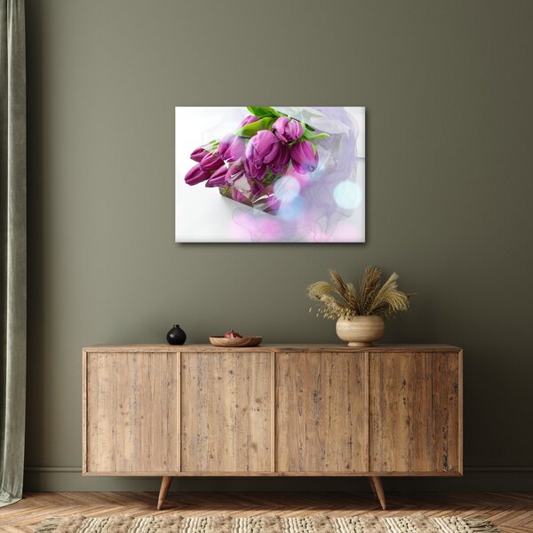 Kép - csokor tulipán (70x50 cm)