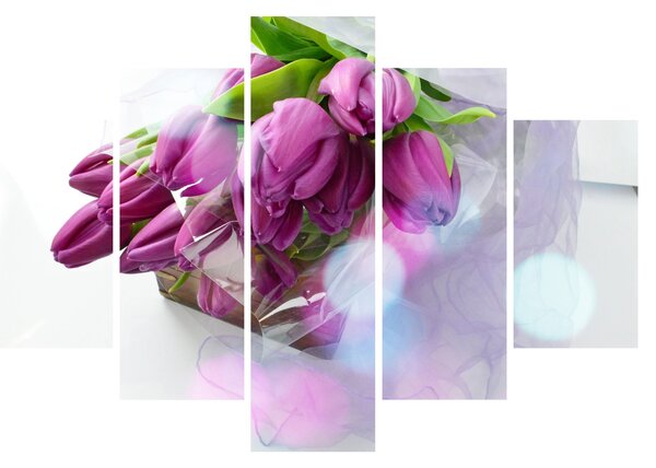 Kép - csokor tulipán (150x105 cm)