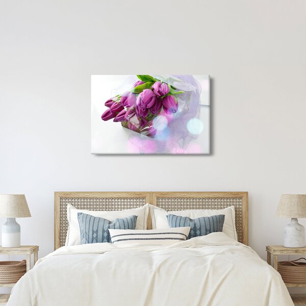 Kép - csokor tulipán (90x60 cm)