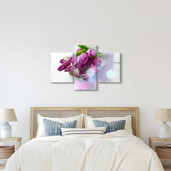 Kép - csokor tulipán (90x60 cm)