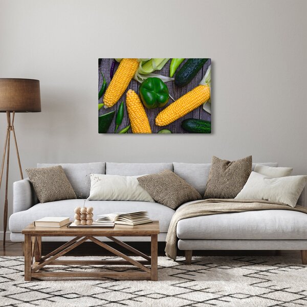 Zöldség képe (90x60 cm)