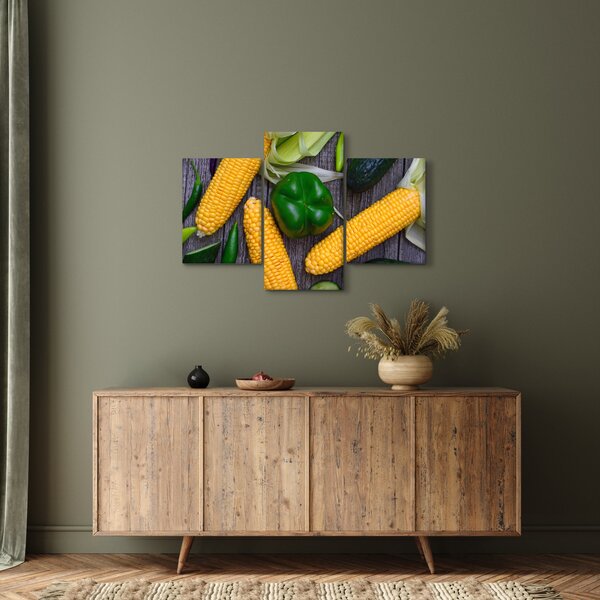 Zöldség képe (90x60 cm)