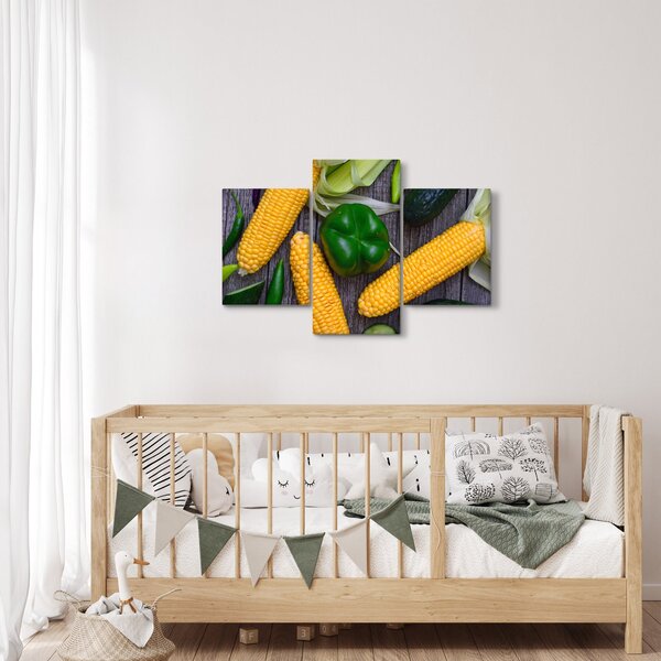 Zöldség képe (90x60 cm)