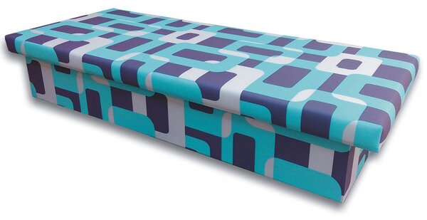Egyszemélyes ágy (dívány) 80 cm Janae 10 (Gusto 4A türkiz)