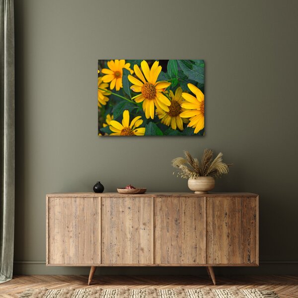 Sárga virágok képe (70x50 cm)