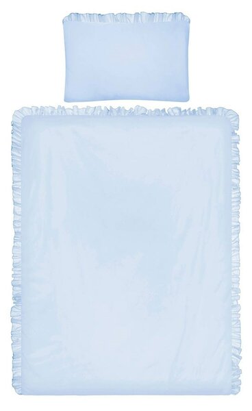 Belisima Pure gyerek pamut ágyneműhuzatkiságyba modrá, 90 x 120 cm, 40 x 60 cm